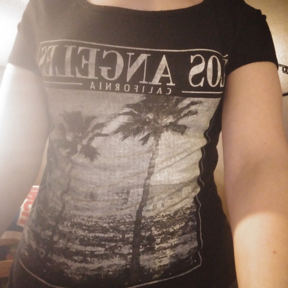 Los Angeles loose woman's tee
